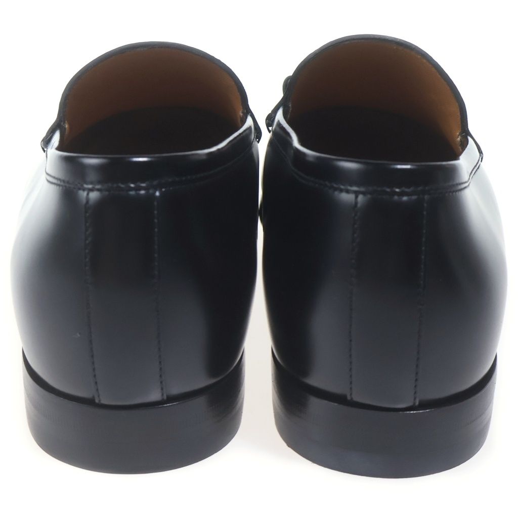 GUCCI グッチ ホースビット レザーローファー ブラック #41 795116 GUCCI (グッチ) ホースビット レザーローファー ブラック #41 795116