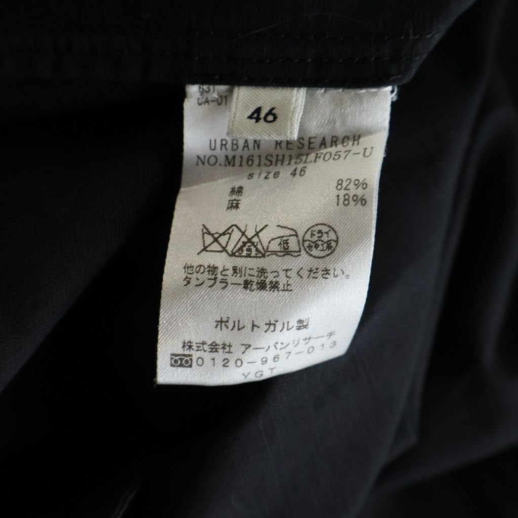 LEMAIRE (ルメール) SHORT SLEEVED SPRED SHIRTS コットンリネン 半袖