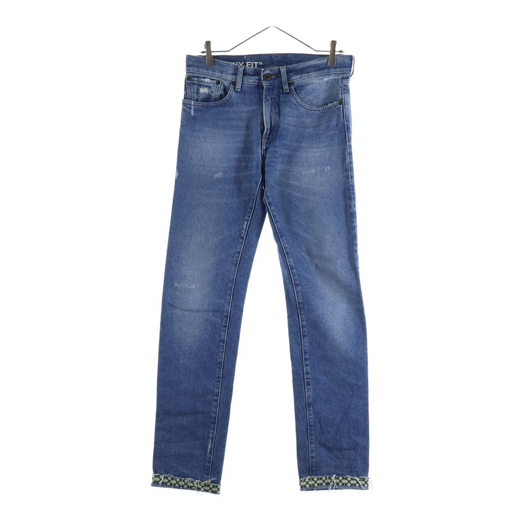 OFF-WHITE (オフホワイト) 17AW Slim Fit Jeans スリムフィットデニム