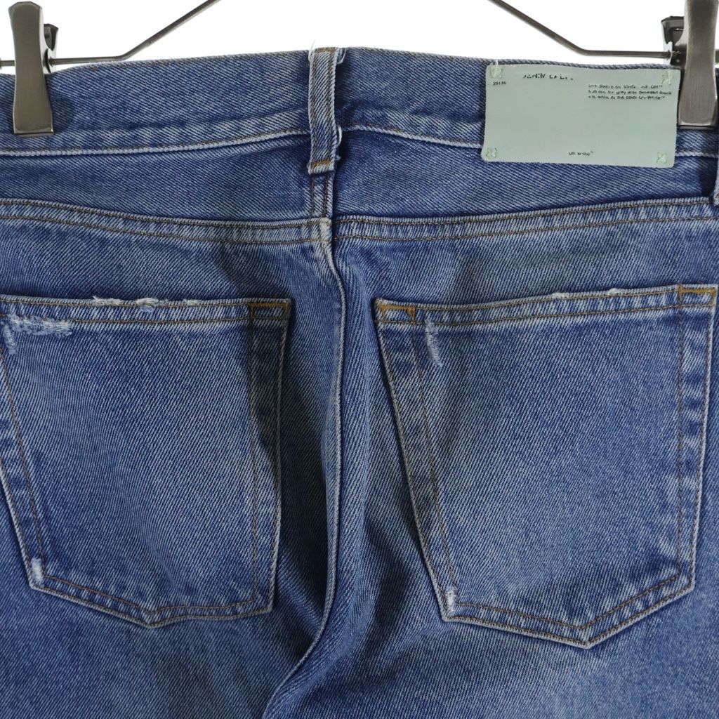 OFF-WHITE (オフホワイト) 17AW Slim Fit Jeans スリムフィットデニム