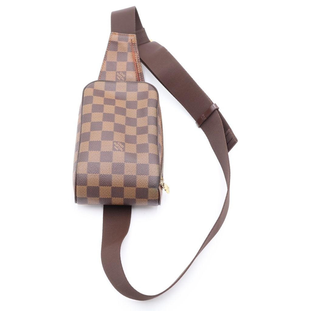 LOUIS VUITTON (ルイヴィトン) ダミエ ジェロニモス PVC レザー ボディ