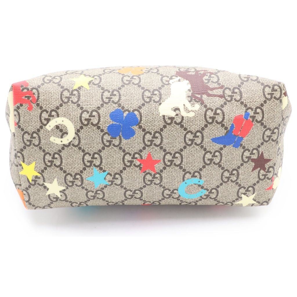 GUCCI (グッチ) チルドレンズ GGスプリーム PVC レザー ミニトート