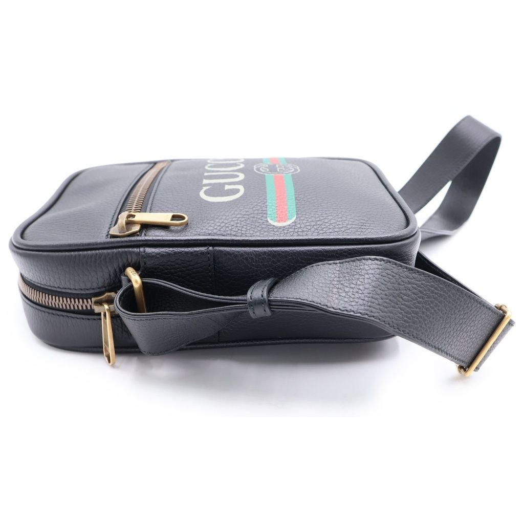 GUCCI (グッチ) メッセンジャーバッグ ショルダーバッグ ブラック