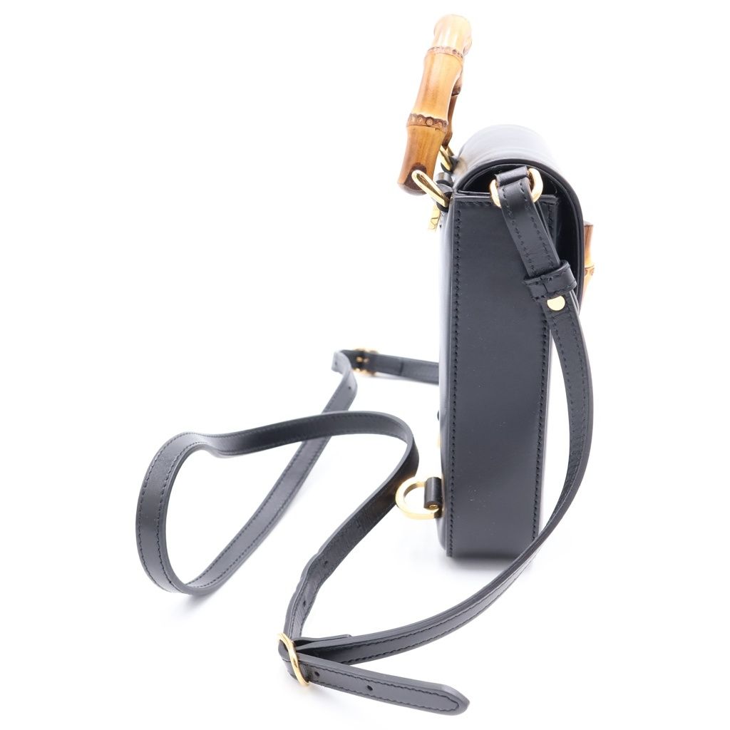 GUCCI (グッチ) バンブー2WAYショルダーバッグ ミニハンドバッグ