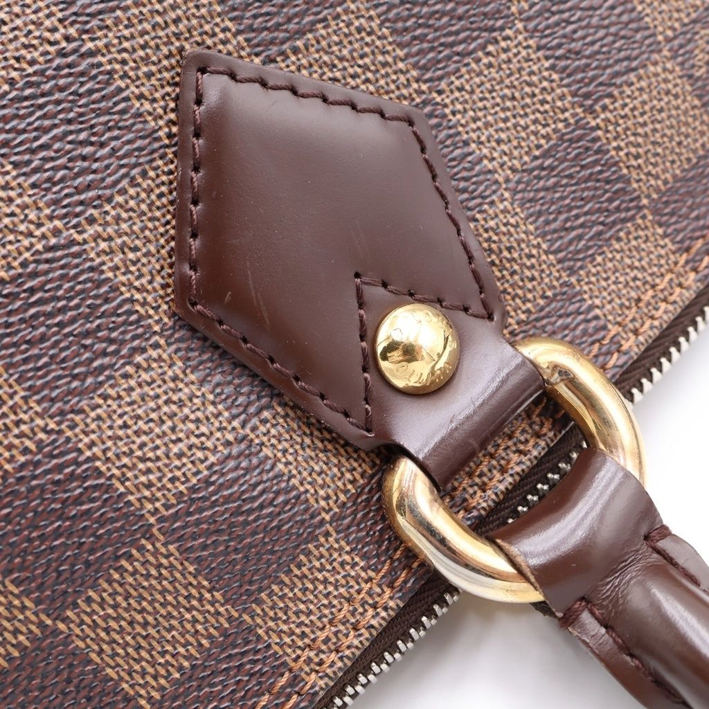 LOUIS VUITTON (ルイヴィトン) ダミエ サレヤPM ハンドバッグ ブラウン