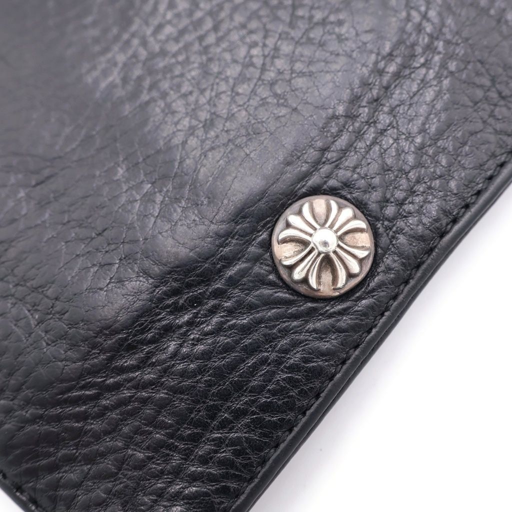 CHROME HEARTS (クロムハーツ) 1SNAP 1スナップ クロスボタンレザー