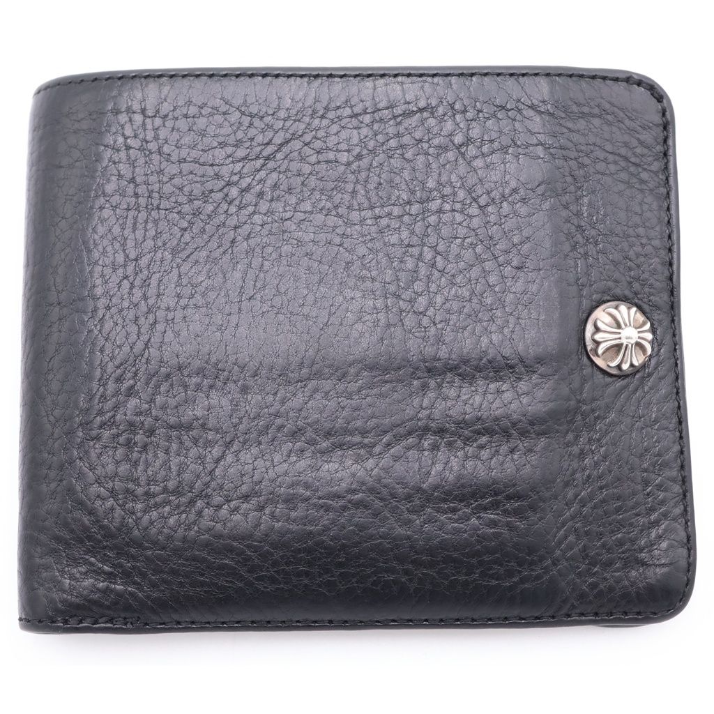 CHROME HEARTS (クロムハーツ) 1SNAP 1スナップ クロスボタンレザー