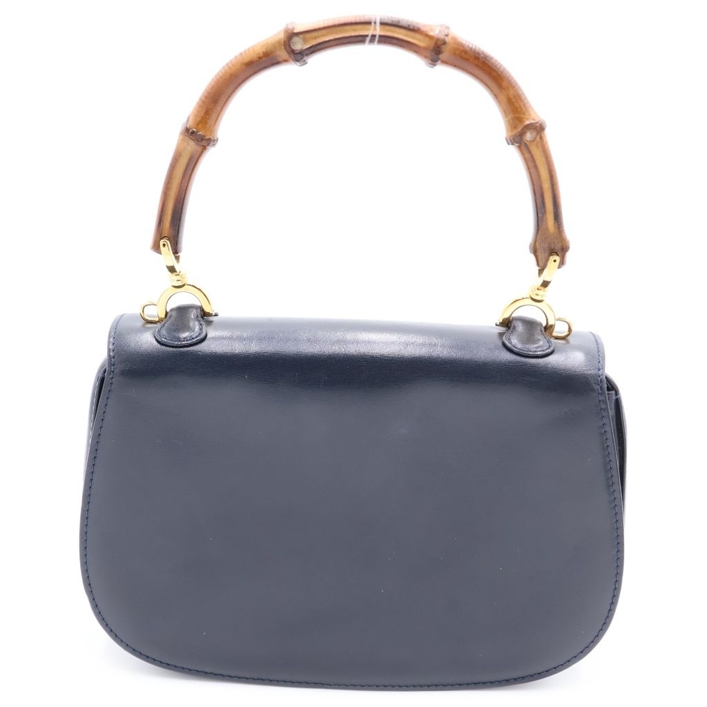 GUCCI (グッチ) バンブー ハンドバック 2wayバック スモール レザー