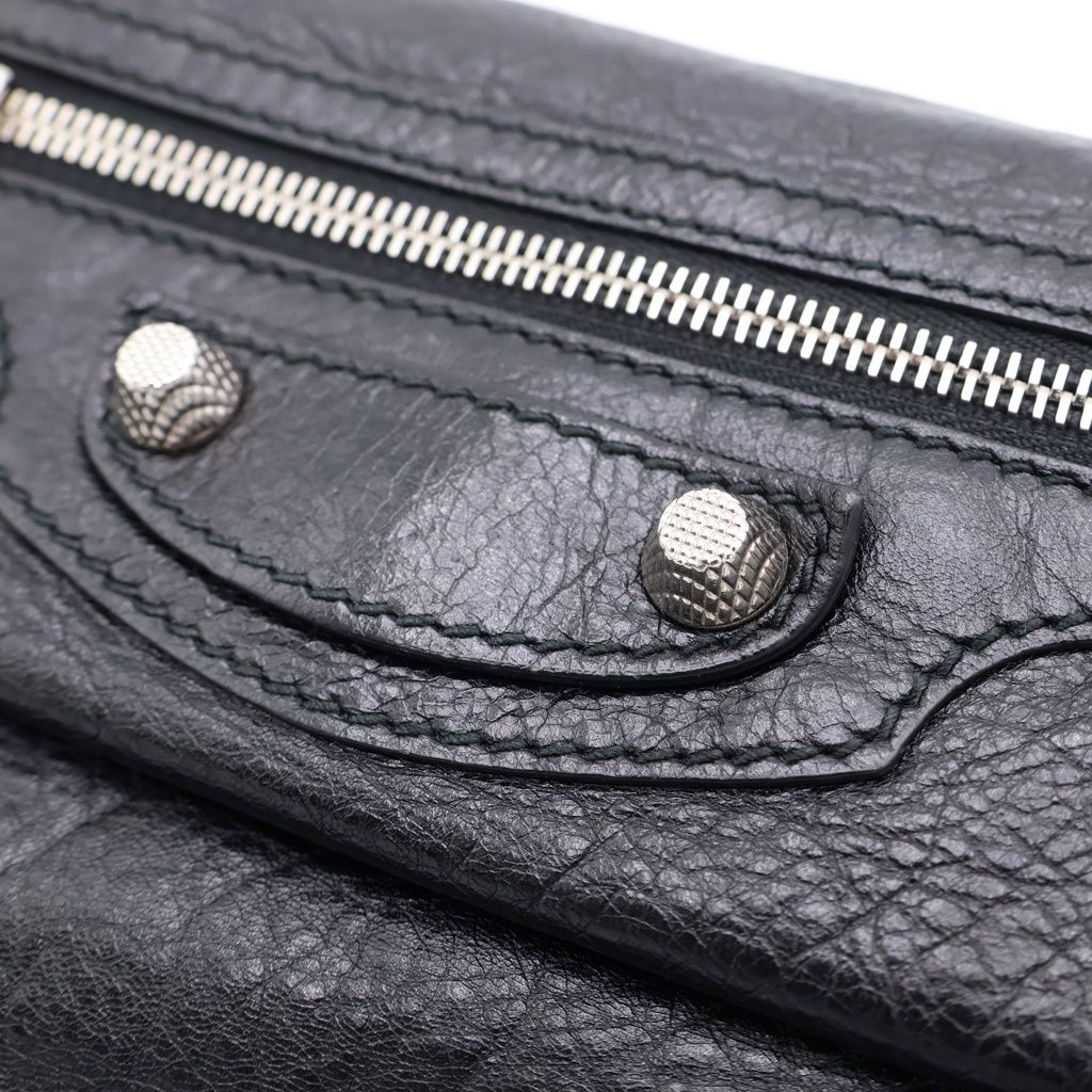 BALENCIAGA (バレンシアガ) ジャイアントエンベロープ レザー クラッチ