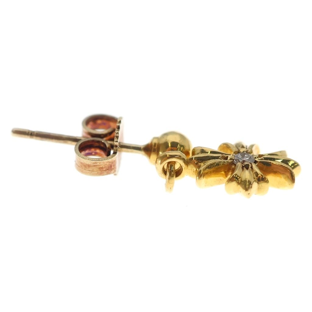 CHROME HEARTS (クロムハーツ) 22K TNY E CH PLS 1DIA タイニーE CH