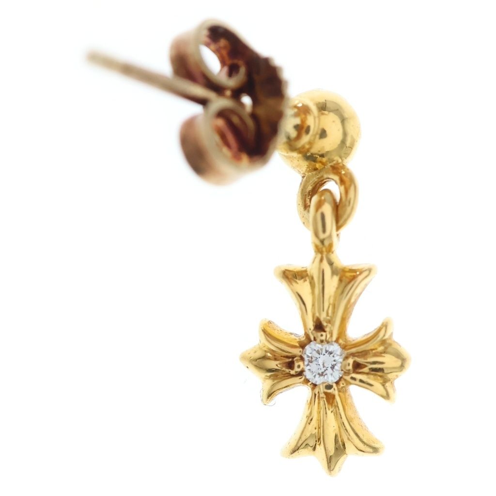 CHROME HEARTS (クロムハーツ) 22K TNY E CH PLS 1DIA タイニーE CH