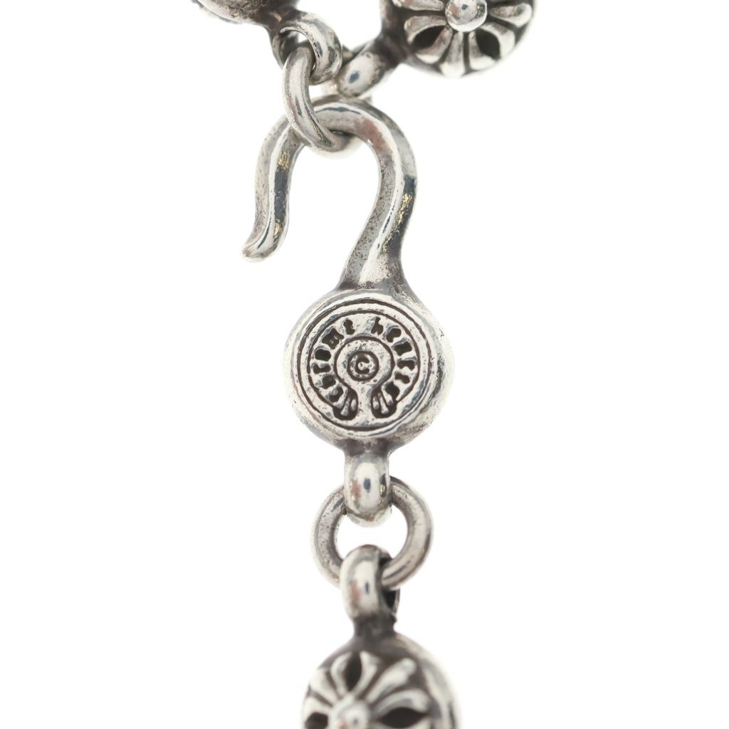 CHROME HEARTS クロムハーツ NO1 BALL #1クロスボール タイニーCHクロス付き ブレスレット シルバー CHROME HEARTS (クロムハーツ) NO1 BALL #1クロスボール タイニーCH