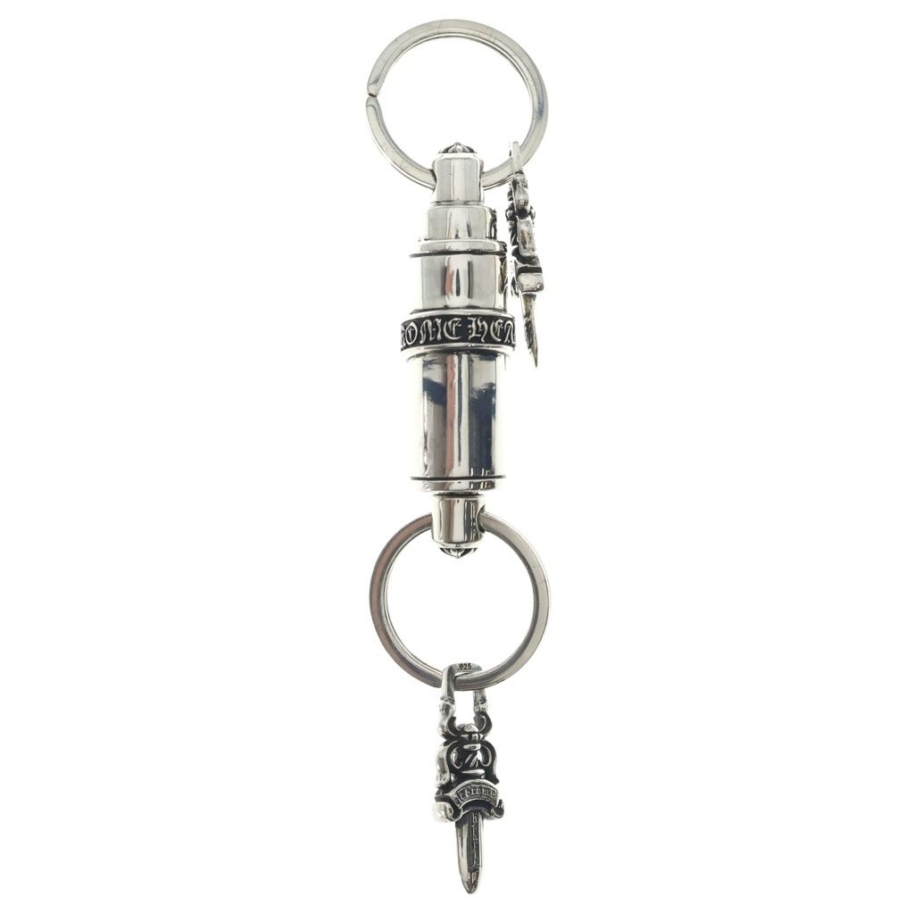 CHROME HEARTS (クロムハーツ) KEYRING VALET シルバーキーチェーン