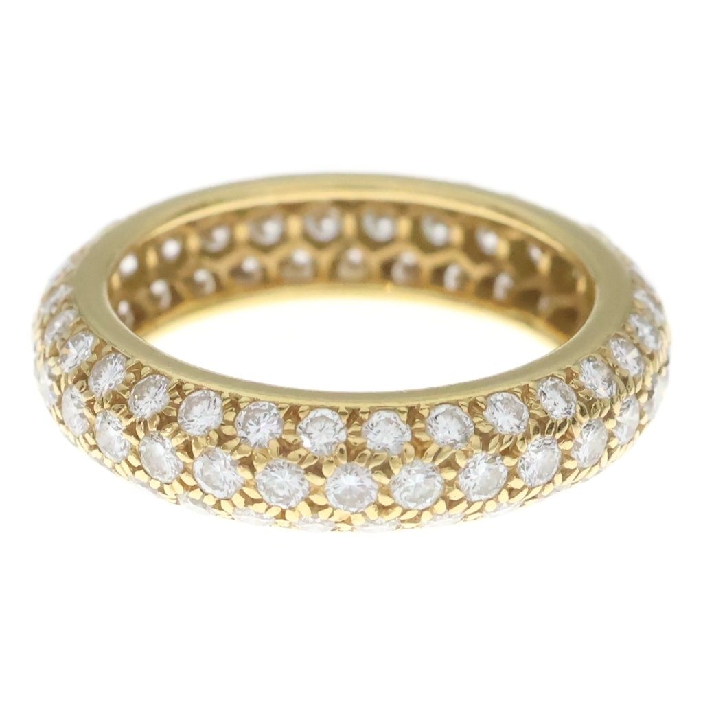 Cartier (カルティエ) ミミ ダイヤ リング イエローゴールド 750 #50