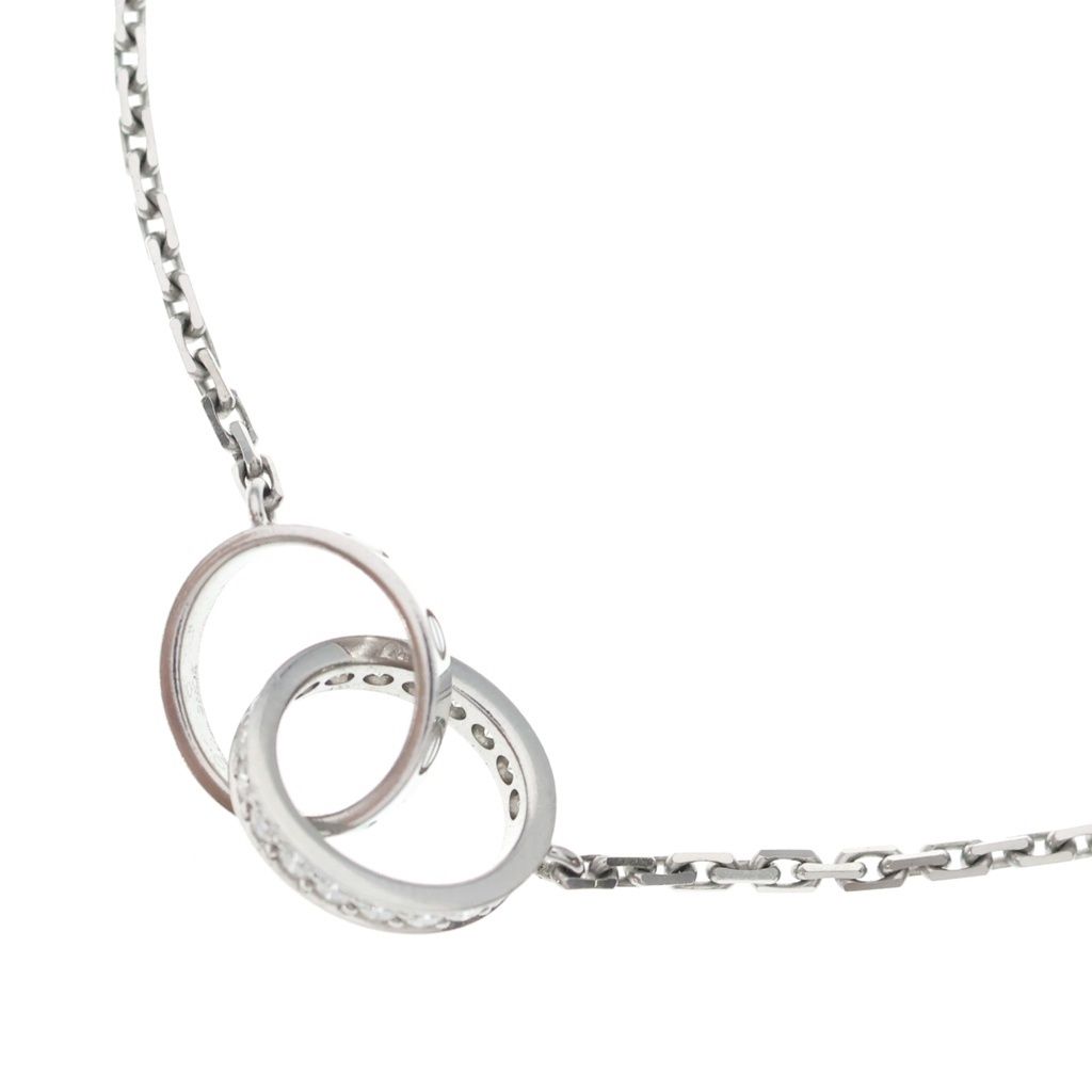Cartier (カルティエ) ラブ ネックレス ダイヤ ペンダント チェーン