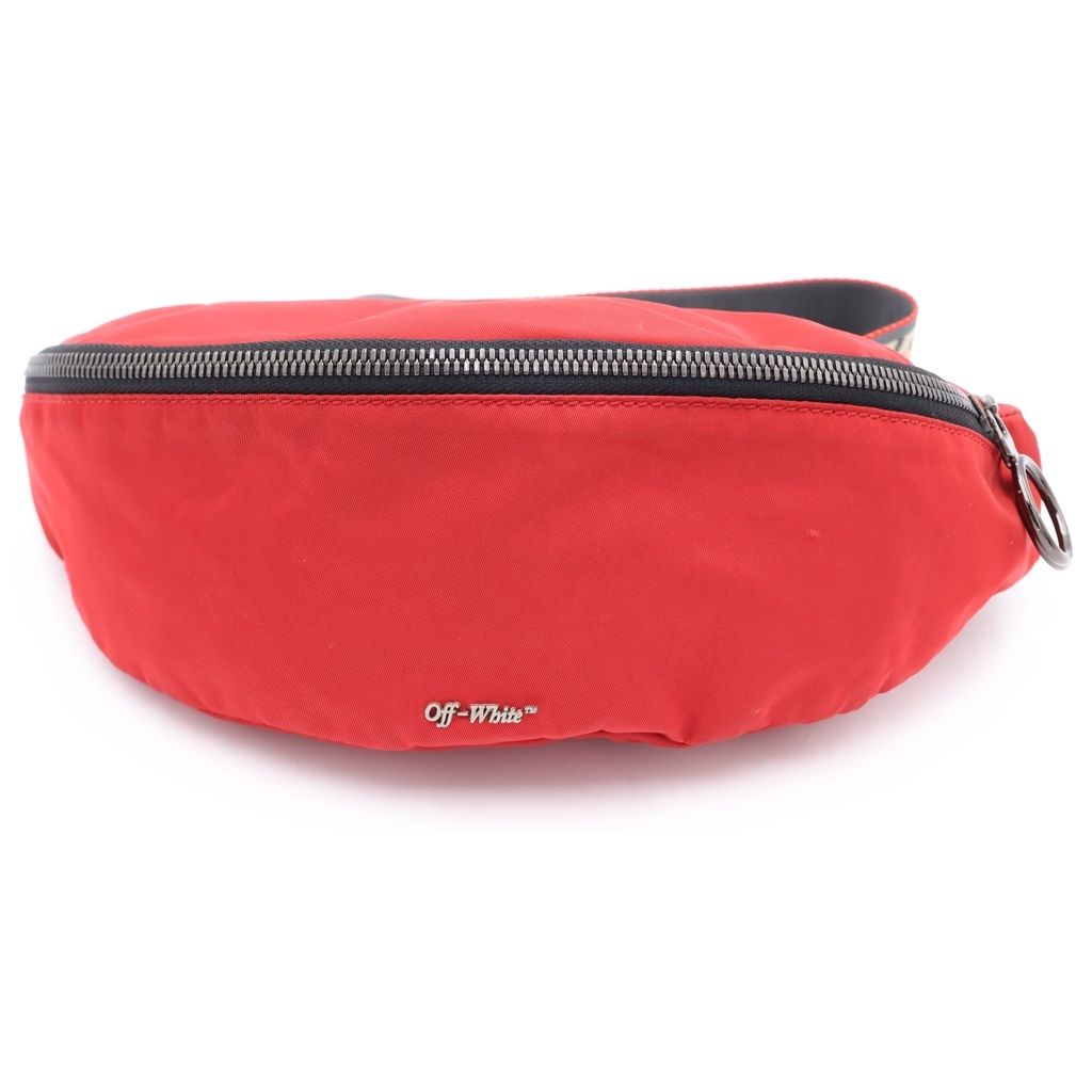 OFF-WHITE (オフホワイト) 19AW BASIC FANNYPACK ベーシックファニーバッグ ウエストバッグ レッド OMNA074E19E48002 9,232円