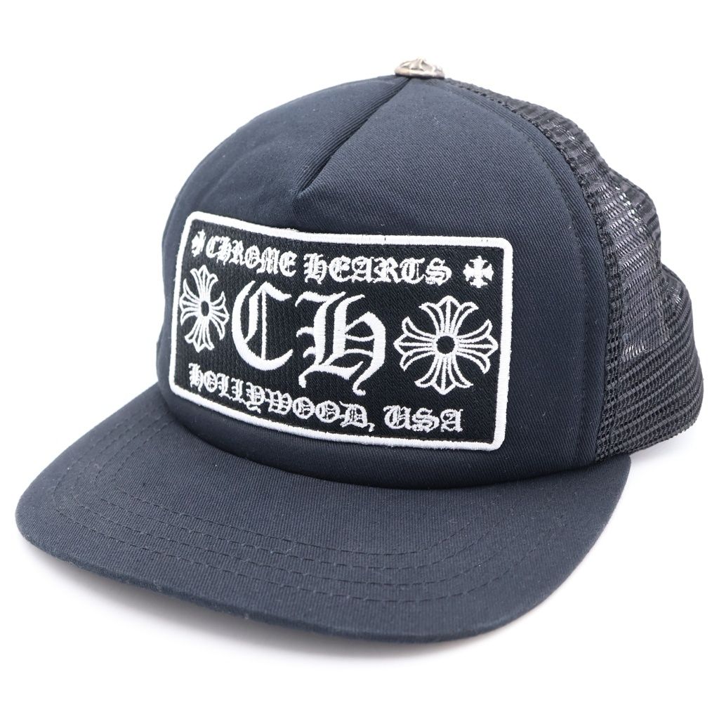 CHROME HEARTS (クロムハーツ) TRUCKER CAP CHパッチ メッシュ