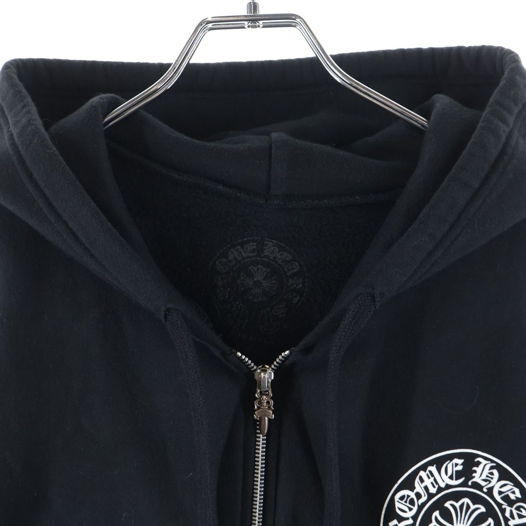 CHROME HEARTS (クロムハーツ) SWTSHRT HD ZIP 東京限定バックホース