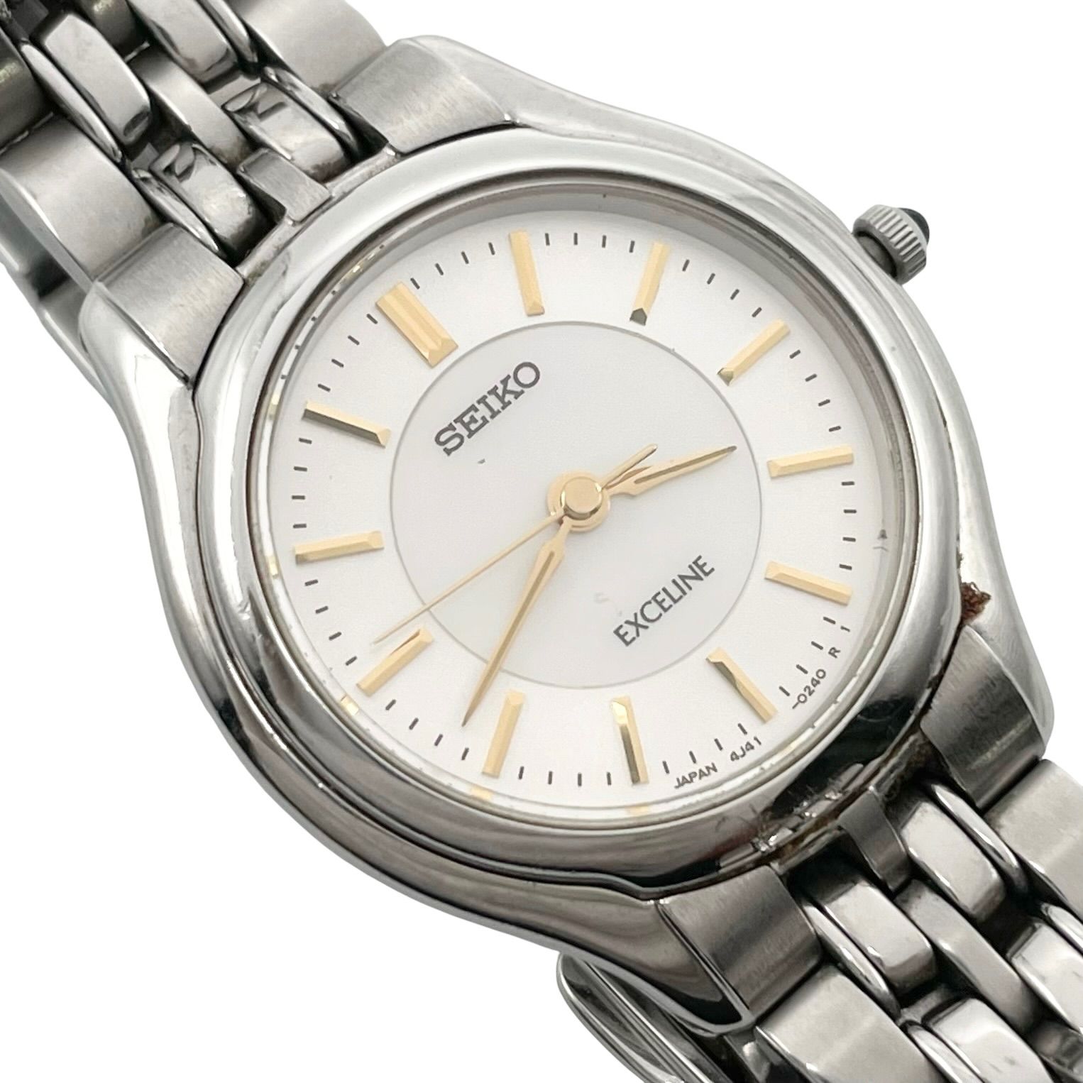 稼働/新品電池 SEIKO セイコー EXCELINE エクセリーヌ 腕時計