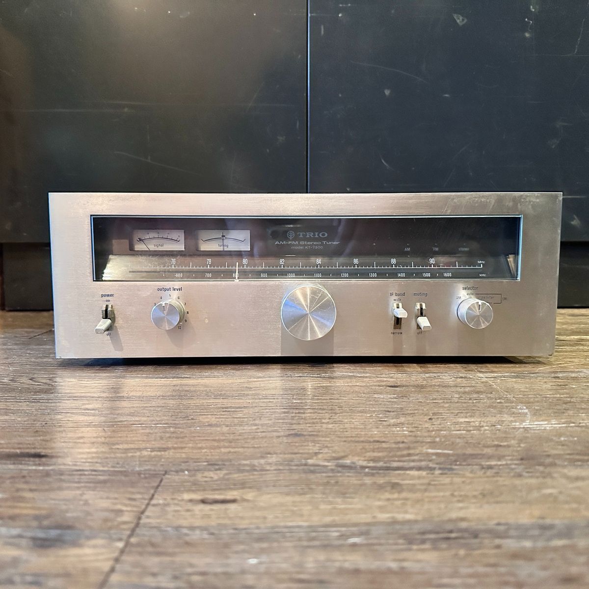 Trio KT-7300 AM-FM Stereo Tuner 5連バリコン トリオ FM/AMチューナー Made in Japan