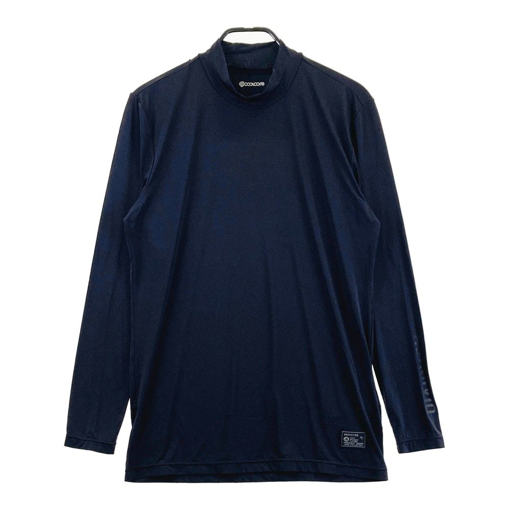 サイズ：50 ARCHIVIO アルチビオ ハイネック 長袖インナーTシャツ ブラック系 [240101740932] ゴルフウェア メンズ ストスト