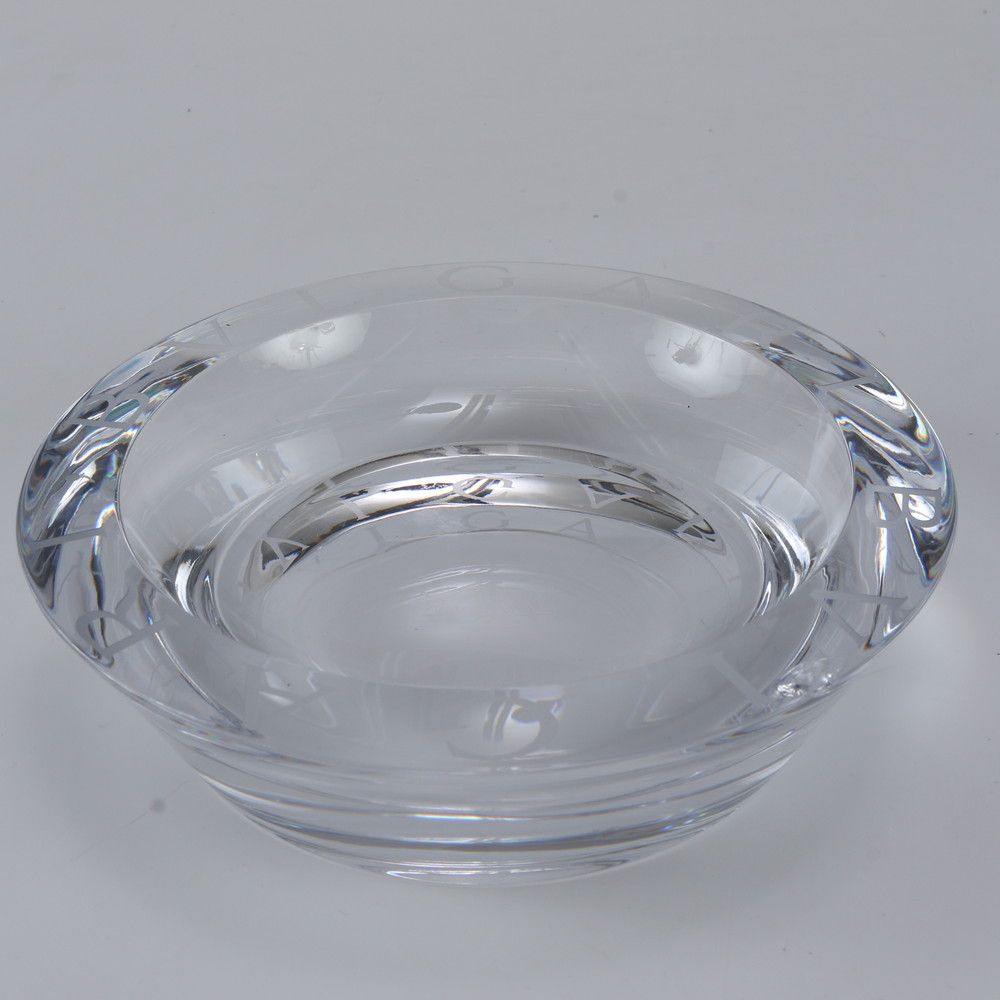 ブルガリ Rosenthal ローゼンタール ガラス 製 アッシュトレイ 喫煙具