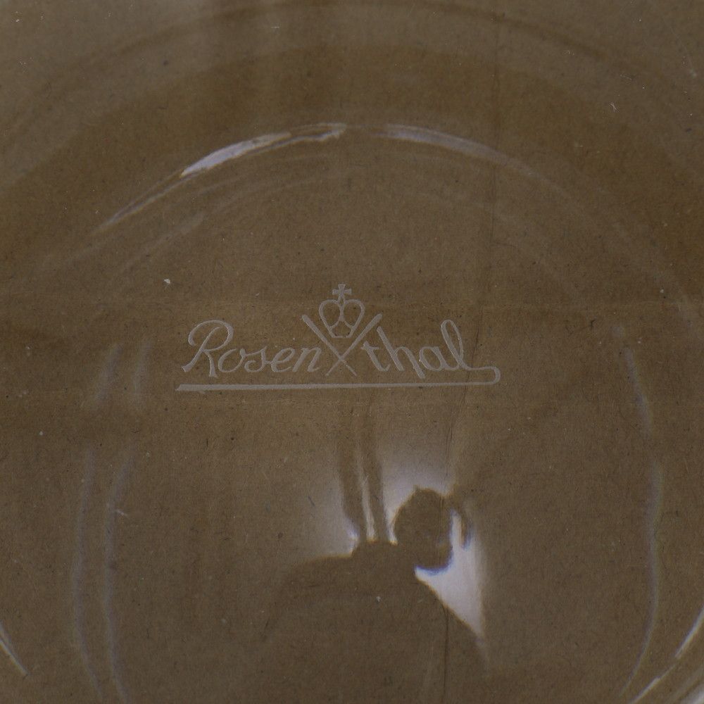 ブルガリ Rosenthal ローゼンタール ガラス 製 アッシュトレイ 喫煙具