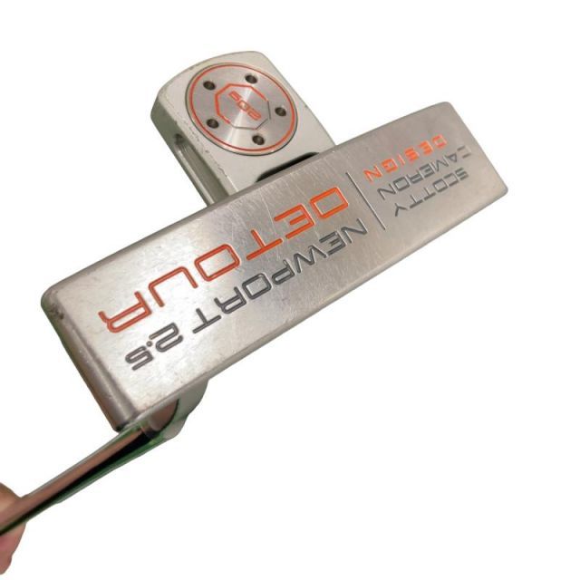 新品，豊富な 【中古】 タイトリスト SCOTTY CAMERON DETOUR NEWPORT 2.5 34インチ パター PT スチール (フレックスその他) メンズ 男性用 右利き 右用 Cランク ゴルフクラブ パター