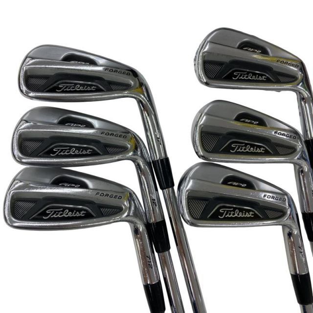 【中古】 タイトリスト Titleist AP2 712 6S アイアンセット IR Dynamic Gold (フレックスS) メンズ 男性用 右利き 右用 Cランク ゴルフクラブ