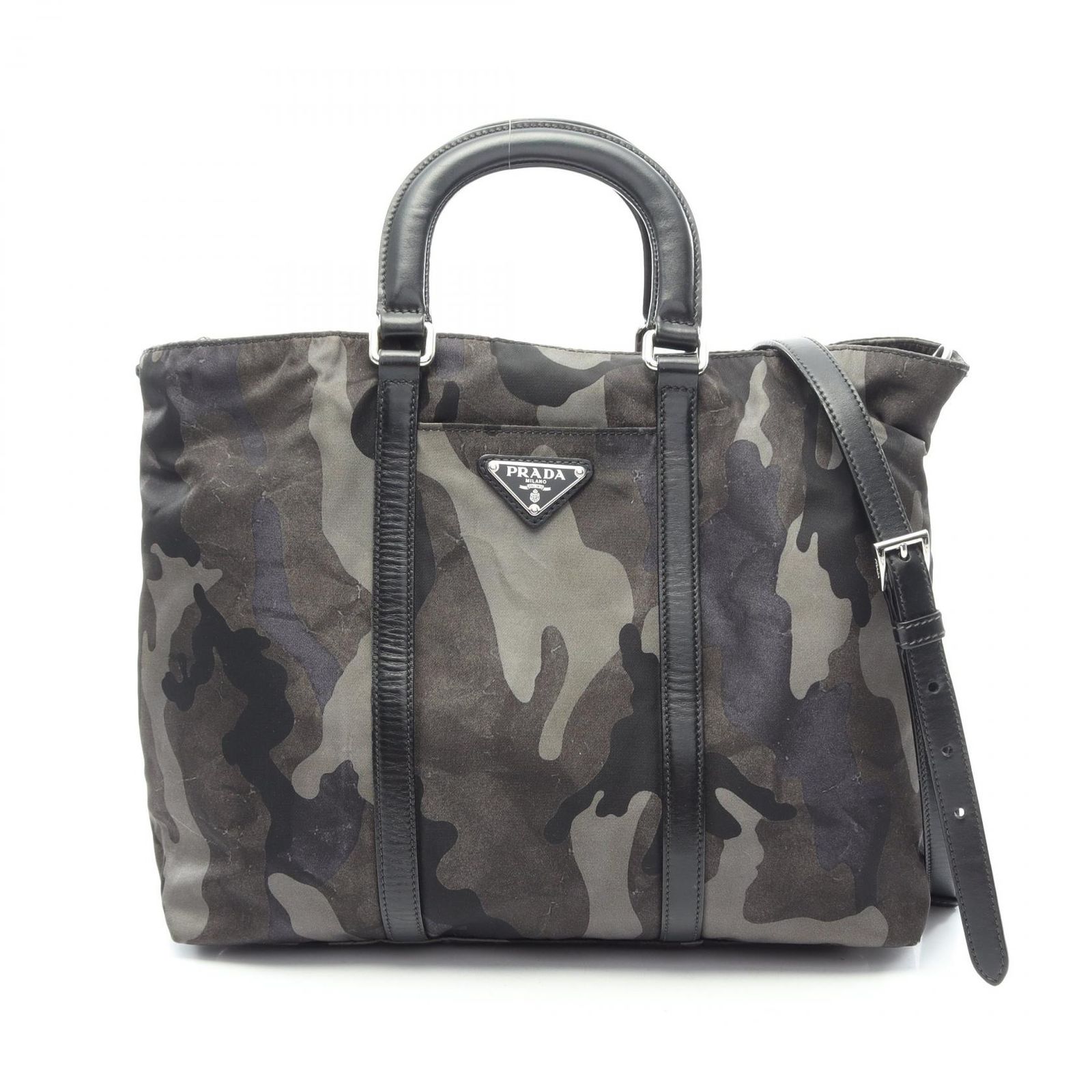 PRADA プラダ カモフラージュ 2WAY ハンドバッグ