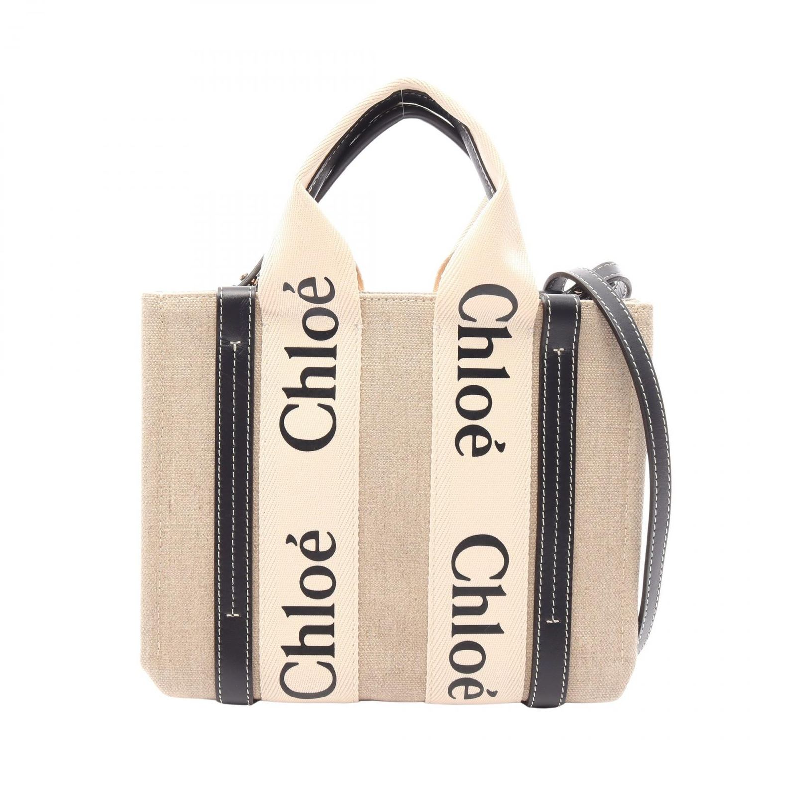 Chloe クロエ WOODY ウッディ スモール 2WAY ハンドバッグ