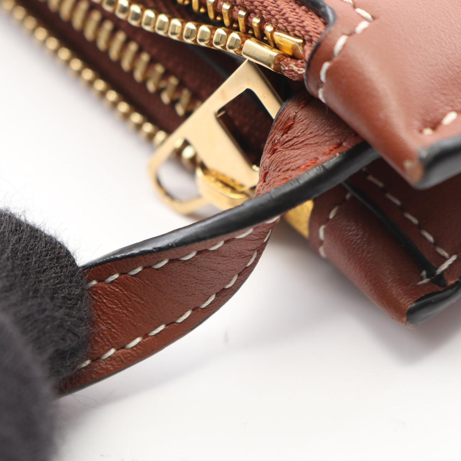 LOEWE ロエベ GATE DOUBLE ZIP POUCH ゲート ダブルジップ ポーチ 