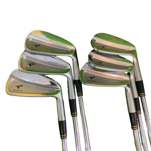【中古】 ブリヂストン TOURSTAGE X-BLADE CB(2006) 6S アイアンセット IR リシャフト (フレックスその他) メンズ 男性用 右利き 右用 Dランク ゴルフクラブ
