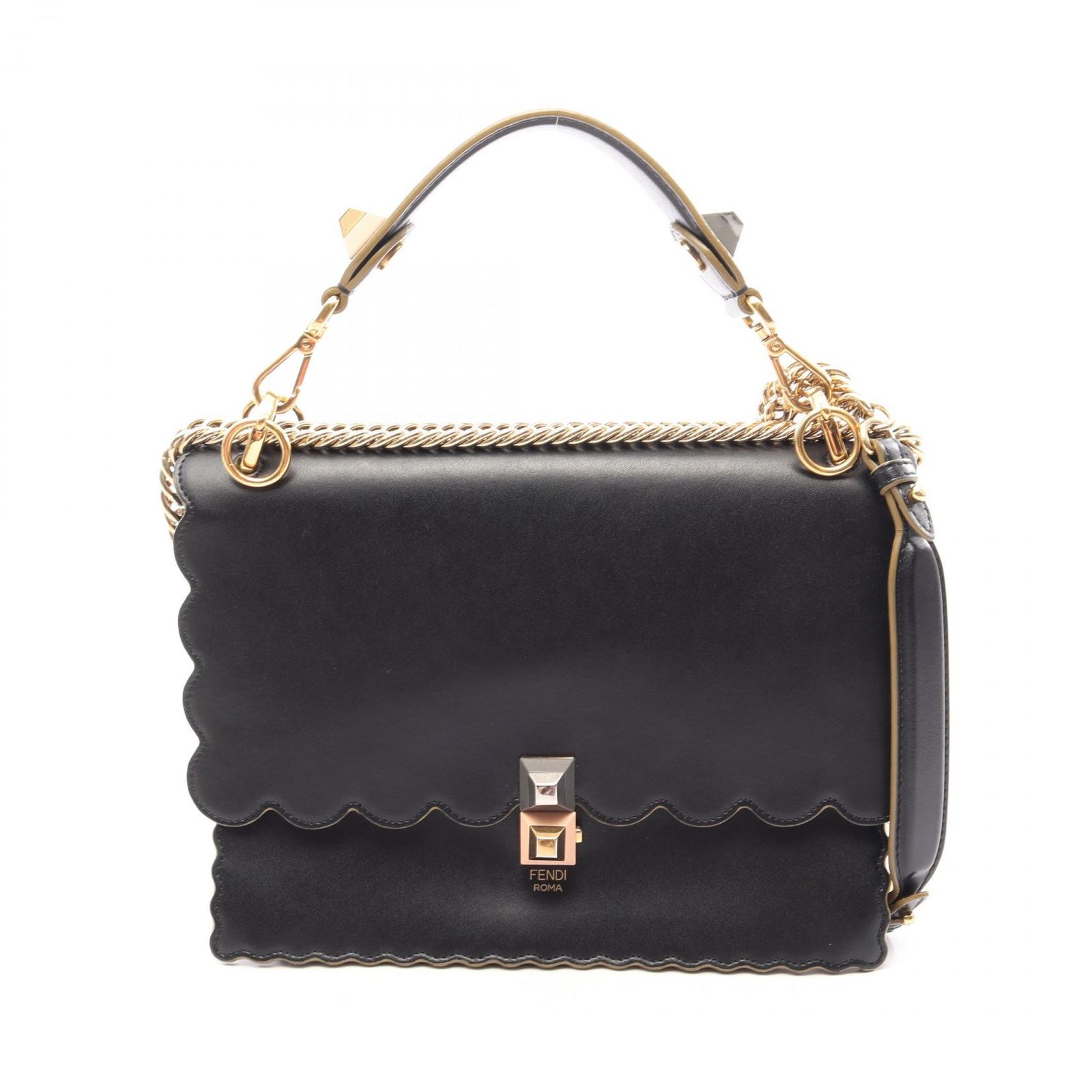 FENDI フェンディ キャナイ ミディアム 2WAY ショルダーバッグ