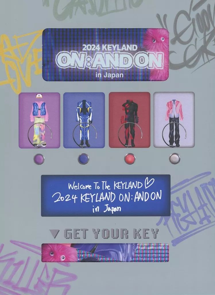 【中古】洋楽Blu-ray Disc KEY(SHINee) / 2024 KEYLAND ON：AND ON in Japan [UNIVERSAL MUSIC STORE限定盤]