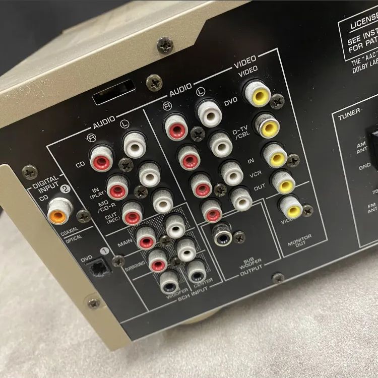 0)あ20【通電確認済】YAMAHA NATURAL SOUND AV AMPLIFIER DSP-AX440