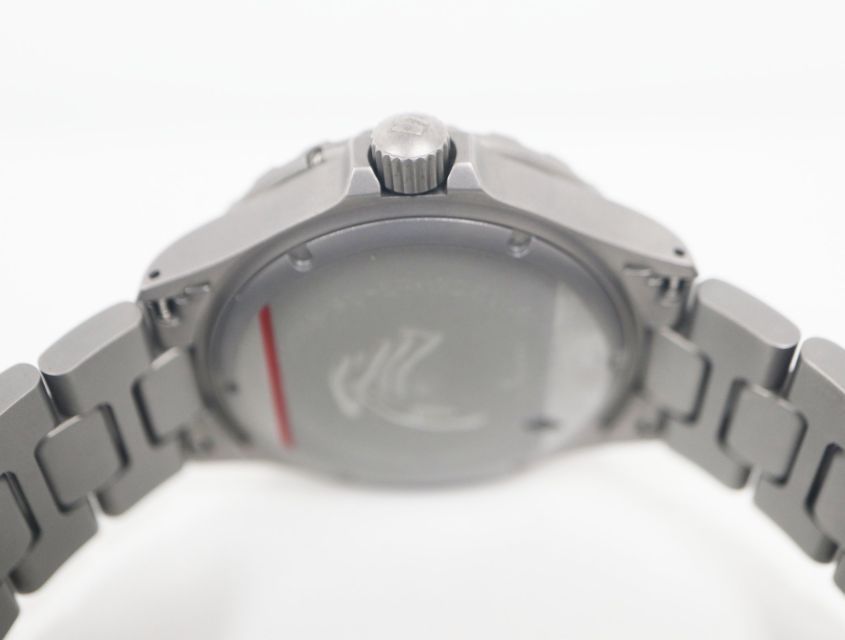 ジン Sinn 857.EZM-7M ステンレス テギメント加工 ブラック 43.0mm