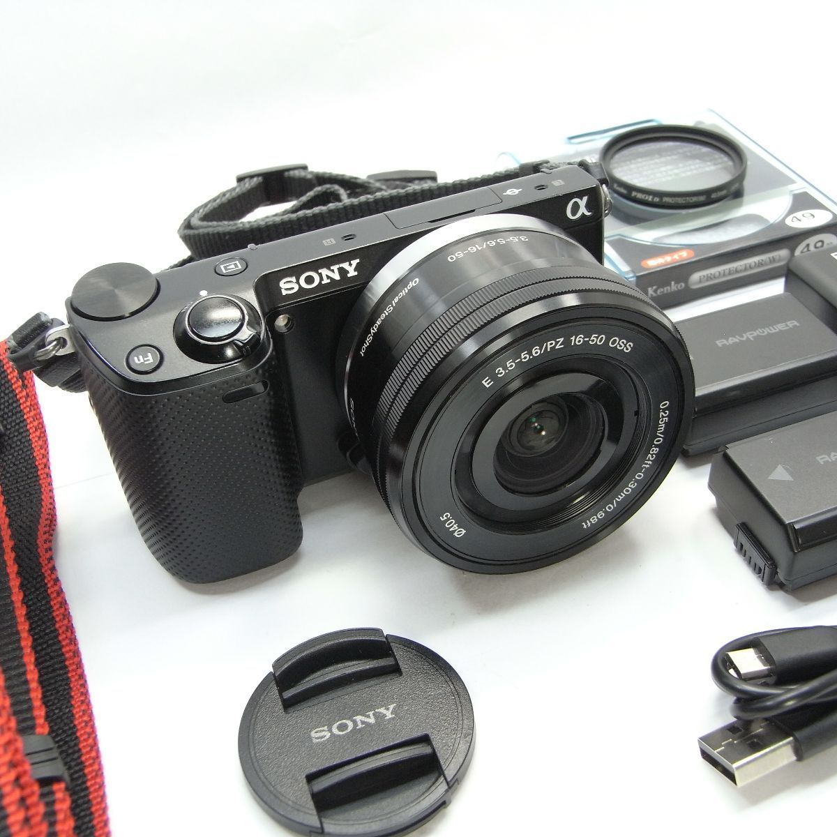 SONY(ソニー）ミラーレス一眼カメラ NEX-5R 16-50mm SELP1650 パワー