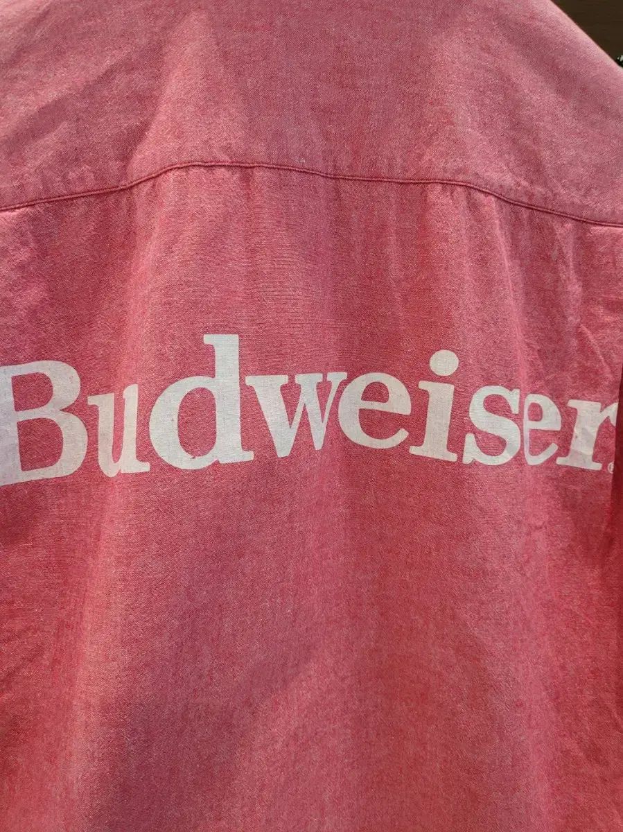 90's ヴィンテージ BIRD 자수 バックロゴ シャンブレー 半袖 ウォーク シャツ