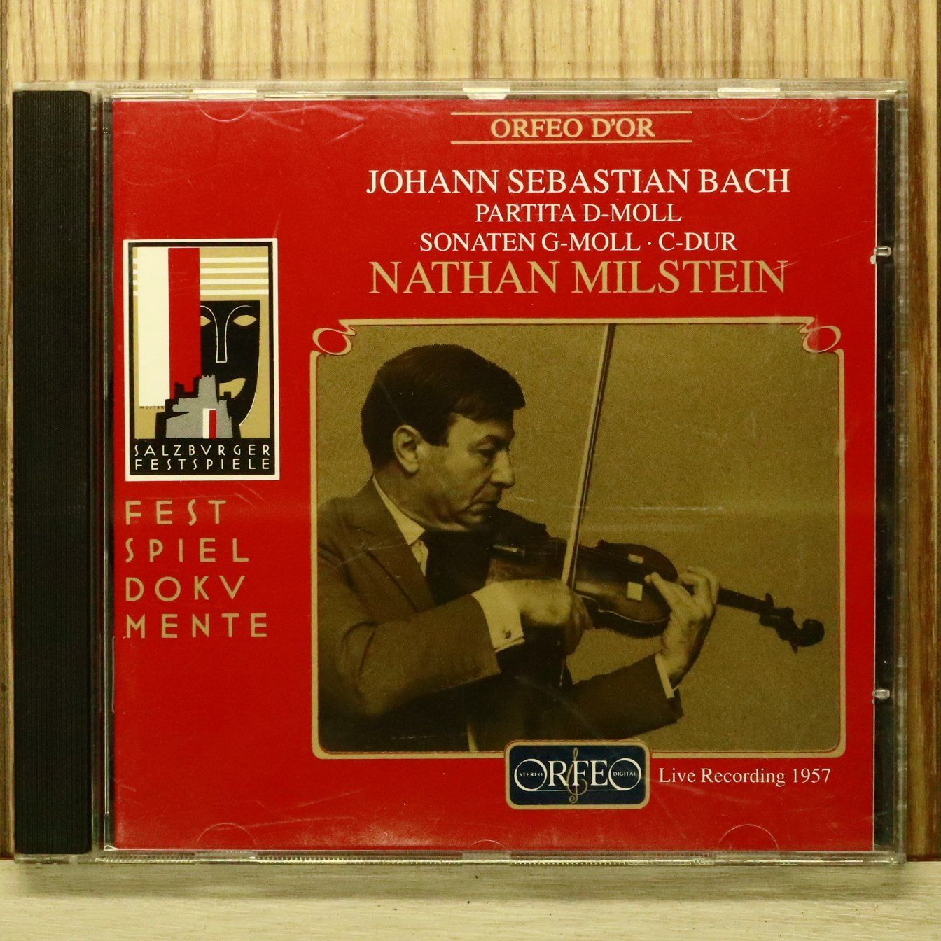 中古CD☆/BACH J. S.□ PARTITA D-MOLL/SONATEN 【C400951B