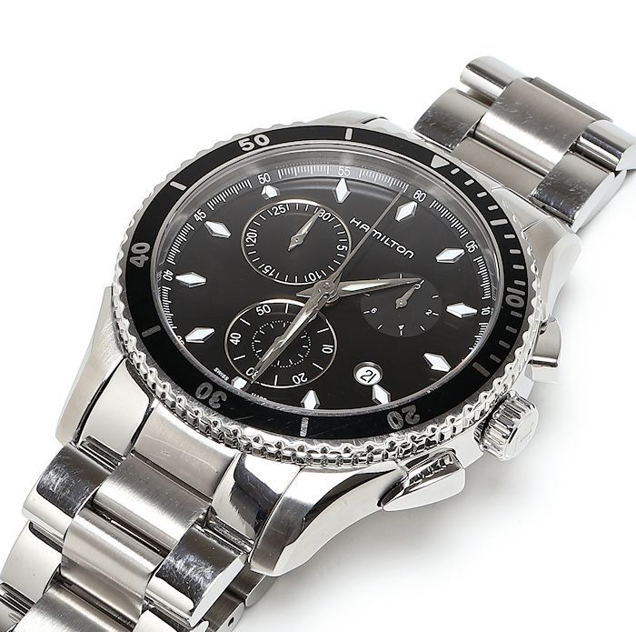 HAMILTON H375120ジャズマスター シービュー　ジャンク ハミルトン ジャズマスター シービュー クロノ H375120 メンズ 腕時計