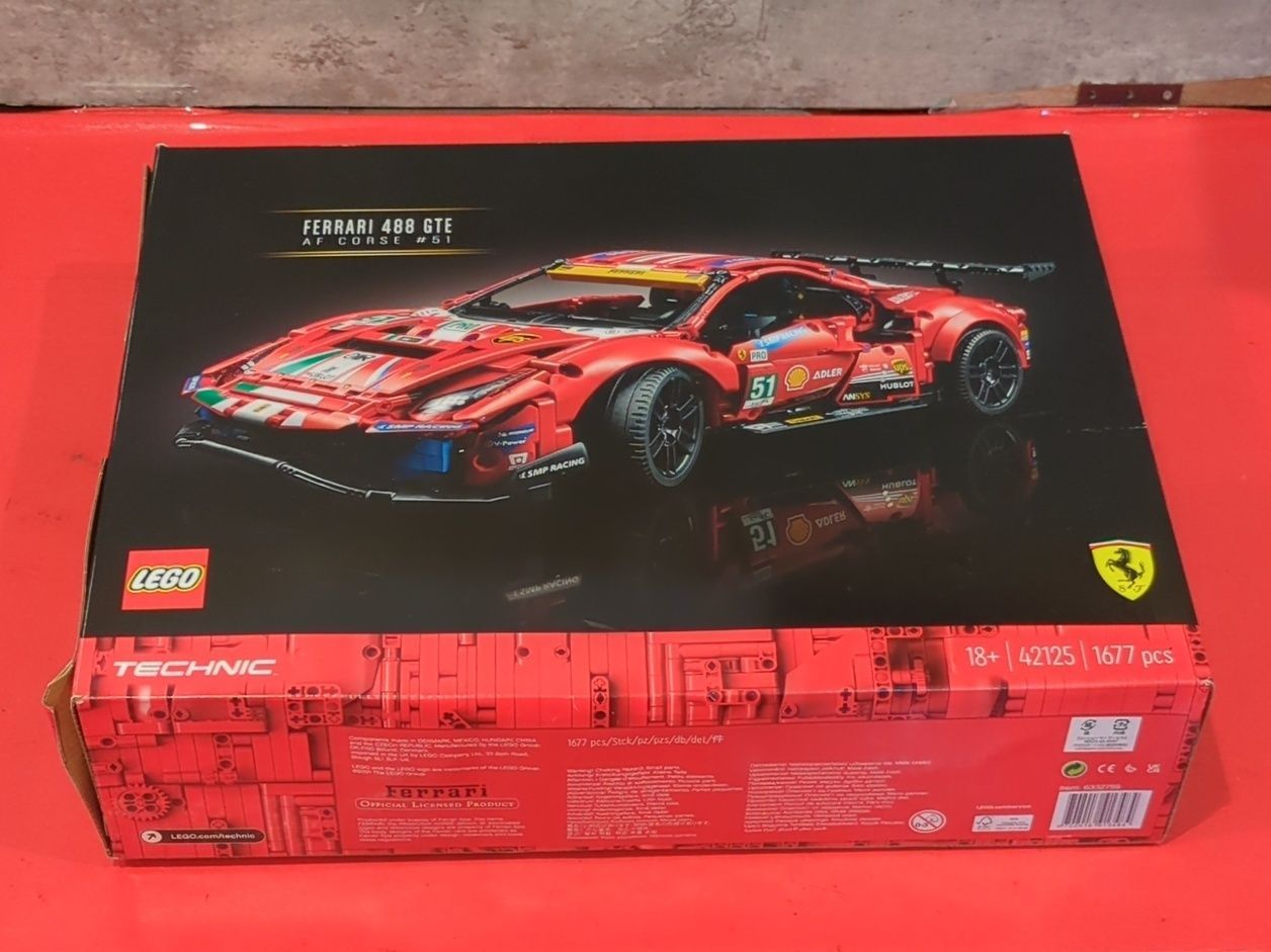 玲さん専用です。紅型 未使用】 LEGO レゴ フェラーリ 488 GTE AF コルセ #51 「レゴ