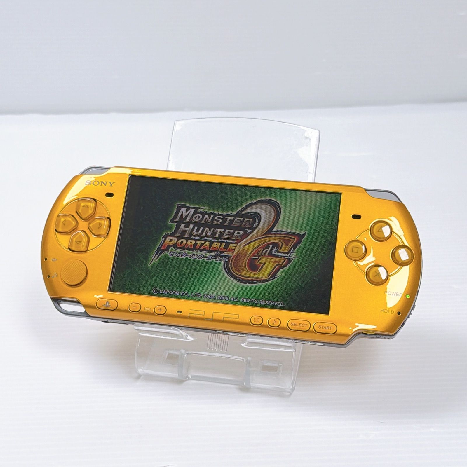極美品 PSP 3000 ブライトイエロー 遊べるセット 動作確認済み FW6.61