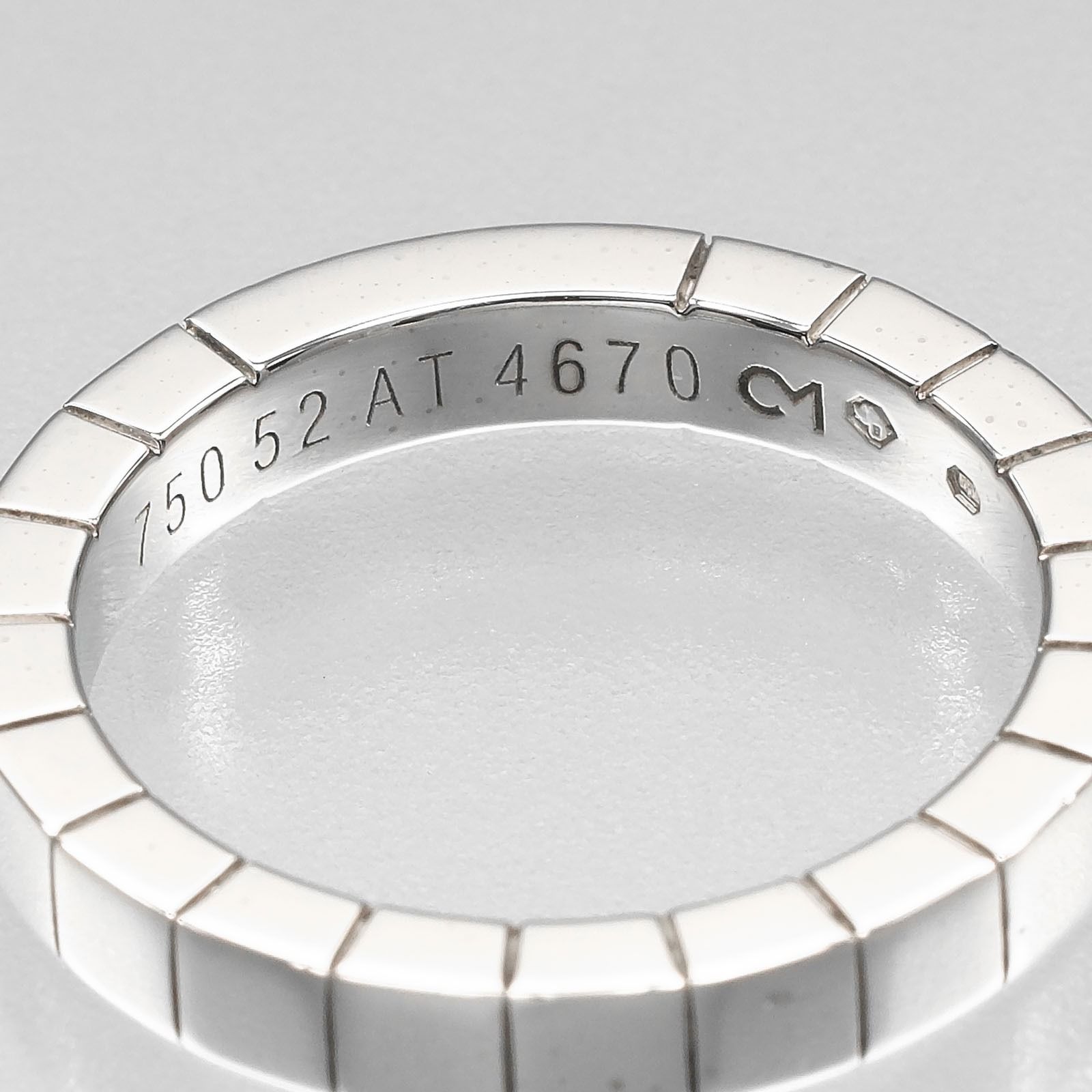 CARTIER】カルティエ ラニエール K18ホワイトゴールド 11.5号