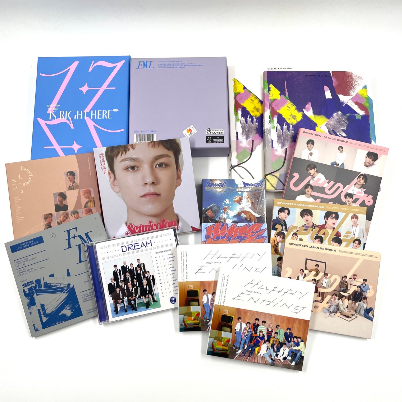 SEVENTEEN セブチ FML DREAM ひとりじゃない 等 アルバム ミニアルバム