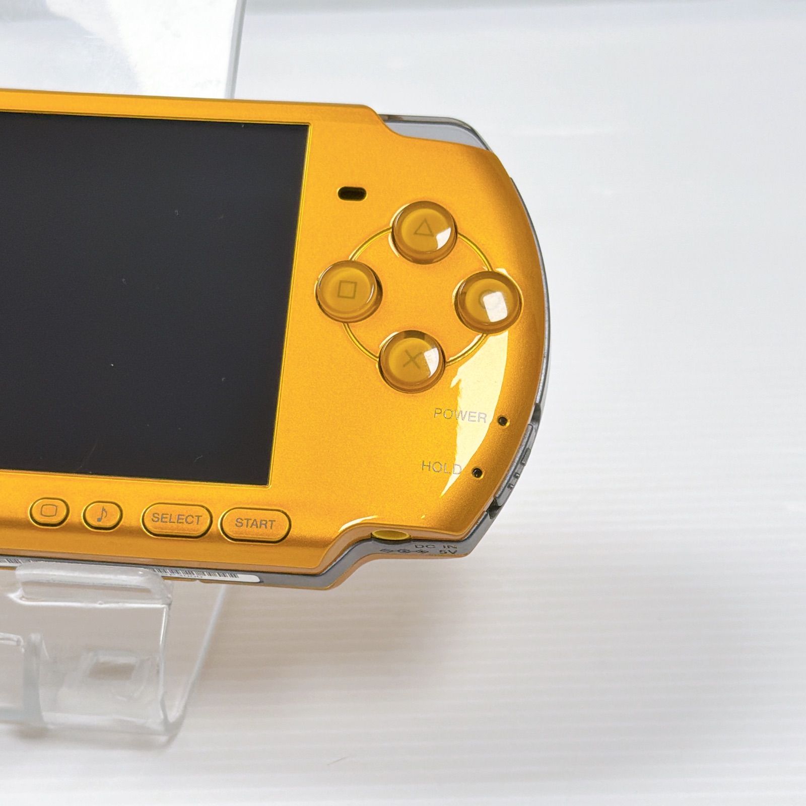 極美品 PSP 3000 ブライトイエロー 遊べるセット 動作確認済み FW6.61
