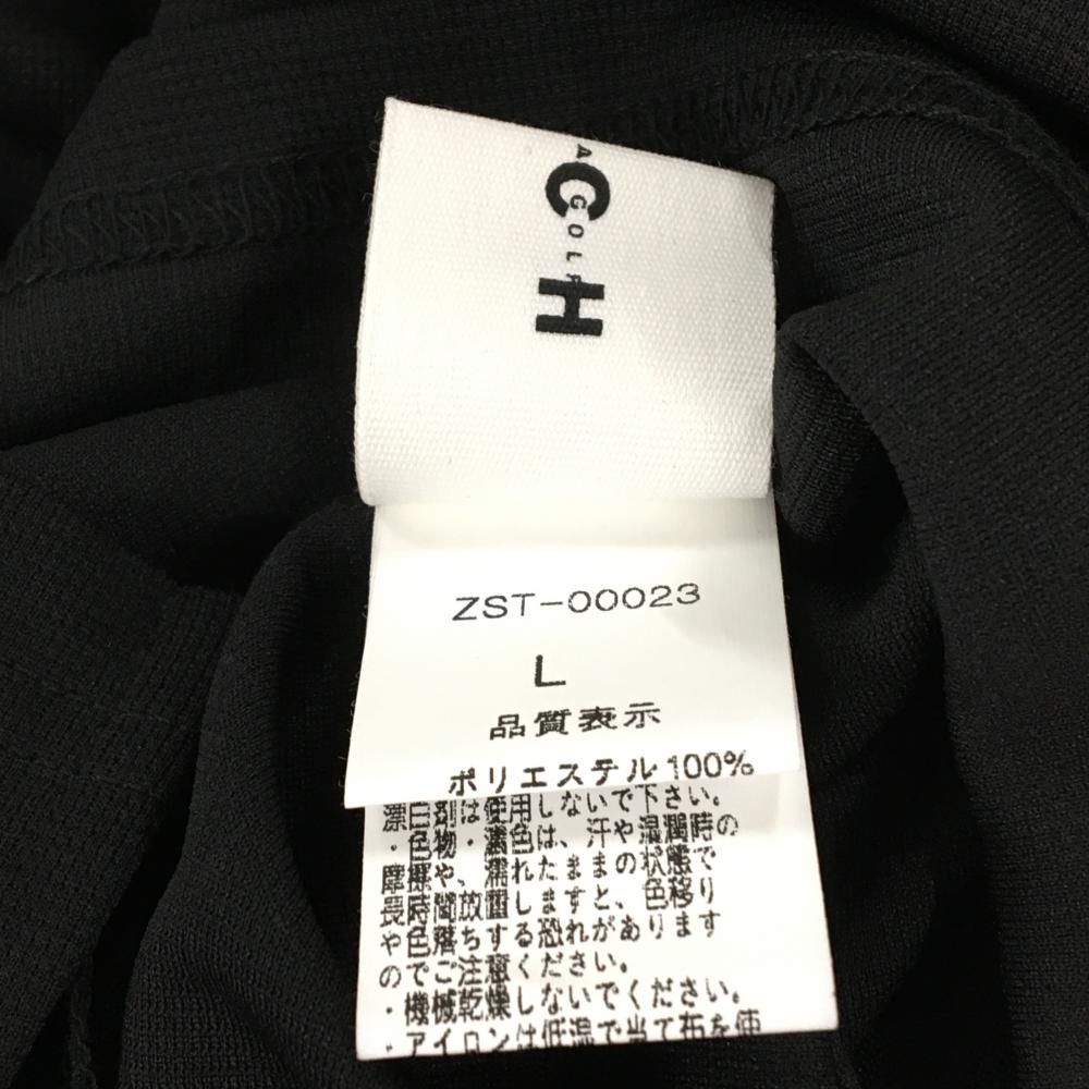 超美品】セブンティトゥークラブハウス 半袖ポロシャツ 黒 メンズ L