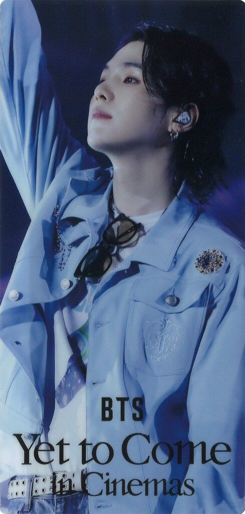 BTS SUGA Yet To Come in Cinemas ムビチケカード特典 チケット