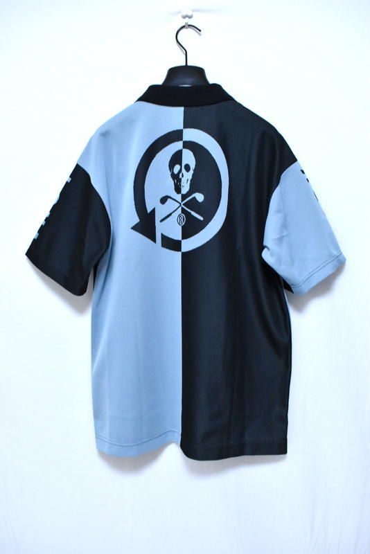 定価4万3200円】新品 MARK & LONA Sign Polo【46】【48】SAX MLM-3C