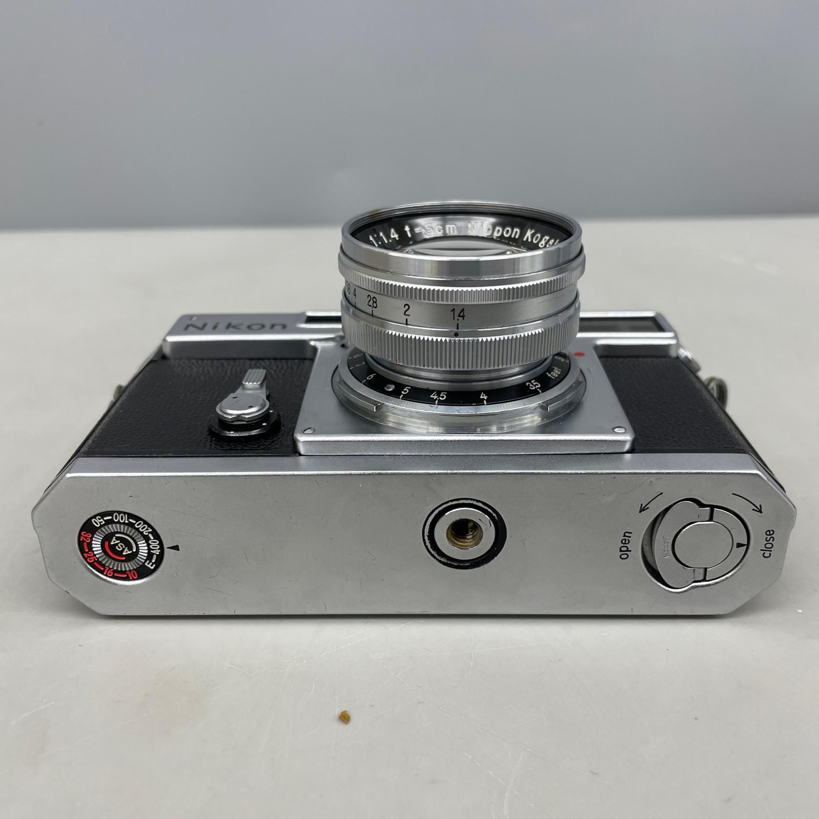 ニコン Nikon SP レンジファインダーフィルムカメラ NIKKOR-S 5cm F